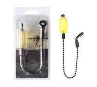 MCAOAL Alarmes de touche LED avec capteurs de balancement pour pêche à la carpe et réponse rapide à installer rapidement