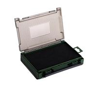 MCAOAL Boîte à appâts rigide double face pour leurres de pêche - Organisateurs de crochets - Rangement facile à utiliser - Double face