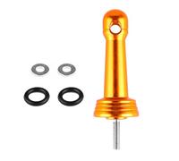 MCAOAL Canne d'équilibrage de roue de pêche en aluminium Équilibreurs de moulinet à insérer dans le support à visser avec joints en caoutchouc Installation facile Équilibre de moulinet