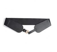 MCAOAL Ceinture de sculpture du corps noire Tissu évacuant l'humidité Design ergonomique pour les enseignants Touristes Usure étendue Ajustement rapide Soutien de la taille