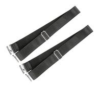 MCAOAL Ceinture porte-jarretelles gothique pour femme - Réglable - Avec boucle/clips - Pour chaussettes hautes - Style gothique, Noir , taille unique