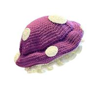 MCAOAL Chapeau de champignon ventilé imprimé citrouille diable Halloween ajout pêcheur compact pour adultes festivités cycliques pêcheur élégant