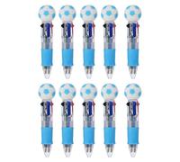 MCAOAL De stylos à bille rétractables multicolores, à bille 4 en 1 couleurs pour l ' apprentissage scolaire et l ' efficacité du travail, multicolore