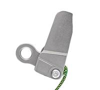 MCAOAL Descendeur d'extérieur compact pour expéditions extrêmes - Acier inoxydable pour survie et spéléologie (114) Antichute en acier inoxydable