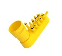 MCAOAL Ensemble de maillons de purge de frein Global - Régulateurs de tous cycles - Construction permanente en polyamide pour transcriber ABS de longévité