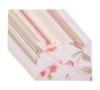 MCAOAL Enveloppes florales pliantes 6, 46x4, 4 pouces, pour invitations de mariage et cartes de vœux, ensemble d ' enveloppes et de lettres anciennes