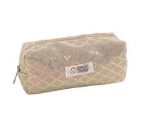 MCAOAL Étui de Rangement pour Pochette à, Organisateur de Fournitures de Bureau rectangulaire, à Texture Scintillante pour l ' école, Les déplacements, Les études, pour Essentiels d ' étude,