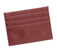 MCAOAL Étui pour Cartes de Visite en Cuir PU, Organisateur Compact, Porte-Cartes de Visite, Peut contenir 50 Cartes, Pratique pour Les événements en réseau