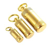 MCAOAL Extérieur Tuyau Étanche Camping Sac à Dos Récipient Briquet pour les amateurs de plein air Organisateurs de médecine de voyage