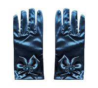 MCAOAL Gants blancs pour adultes pour les fêtes de deuil Smokedo Défilés Gants de costume Halloween Blanc Filles Garçons Cosplay Suspies Garçons Filles Robe pour le théâtre, Noir , taille unique