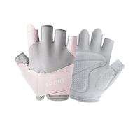 MCAOAL Gants d ' entraînement Respirants sans Doigts pour Le Cyclisme, l ' haltérophilie et Les entraînements de Gymnastique avec Polyester léger, entraînement sans Doigts en Polyester
