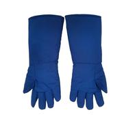 MCAOAL Gants d'azote liquide 38 cm Résistant au froid et isolé Imperméable Long cryogène Pour conditions de travail dangereuses Protection imperméable