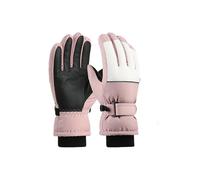 MCAOAL Gants de Ski pour avec Paumes antidérapantes, imperméables, Chauffe-Mains d ' Hiver pour de 6 à 12 Ans, activités de Neige en Plein air, antidérapants, imperméables, Hiver