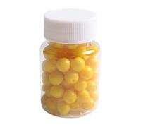 MCAOAL Goût de maïs Pêche Perles flottantes Boules flottantes Appât en silicone pour truite à la carpe 8/10/14 mm Bouteilles en silicone souple