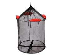 MCAOAL Grand filet de pêche avec mécanisme de pliage rapide, sangles en nylon durable pour une prise en main fiable, panier de pêche en tube enduit de qualité professionnelle