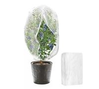 MCAOAL Grande housse de protection pour arbres fruitiers avec fermeture éclair et cordon de serrage, filet de protection contre les oiseaux pour jardin, abri de plantes avec design de ventilation