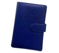 MCAOAL Journal en simili cuir avec fermeture magnétique puissante et pages interchangeables, planificateur rechargeable 19x13cm