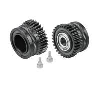 MCAOAL Kit d'engrenage d'extrudeuse en acier trempé avec revêtement tout en métal pour imprimante 3D K1C