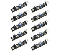 MCAOAL Lot de 10 modules de capteur de suivi de ligne KY033 TCRT5000 pour la robotique et les obstacles d'automatisation pour le module de détection