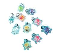 MCAOAL Lot de 10 pendentifs créatifs en Forme de pour la Fabrication de Bijoux, Fournitures d ' Artisanat à Texture en Plastique, Parfaits pour Colliers, Bracelets, Accessoires Amusants en Coquillage