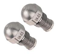 MCAOAL Lot de 2 buses d'arrosage, résistantes à l'oxydation, antirouille, grande efficacité, sortie de brouillard, utilisation à l'intérieur, buse de brumisation industrielle haute pression