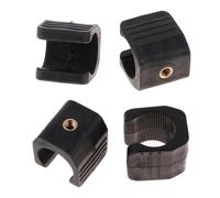 MCAOAL Lot de 4 supports de lampe de poche de pêche, pinces de montage avec filetage de 6,35 mm pour veilleuse