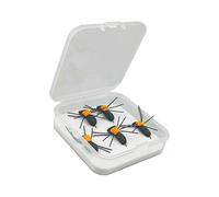 MCAOAL Lot de 5 appâts flottants en Mousse, araignées, Mouche sèche, pour activité de pêche à la Mouche en Plein air, Plusieurs Options de Couleurs, leurres d ' Imitation