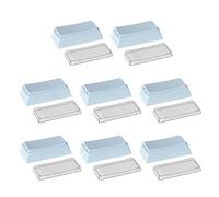 MCAOAL Lot de 8 touches PBTs - Hauteur originale 2U - Touches vierges pour claviers mécaniques de jeu