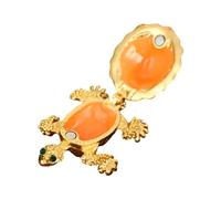 MCAOAL Mallette de Rangement portative de Bijoux de Tortues avec mécanisme de Verrouillage Construction en métal pour l ' Organisation de Protection boîte de décoration de la Maison