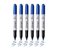 MCAOAL marqueur étanche coloré, 6 pièces, marqueurs permanents à pointe Fine pour artistes étudiants, croquis, étiquetage, mise en évidence, marqueurs à pointe Fine