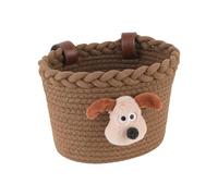 MCAOAL Panier de vélo simple pour enfants, poids léger, rangement pour guidon avant pour sorties en famille, vélo facile à installer