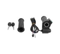 MCAOAL Poignée d'accélérateur pour vélo électrique avec affichage LED pour moto