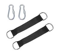 MCAOAL Sangle de ceinture de connexion pour hamacs à suspendre à un arbre - Connecteurs de corde lourde pour cours et aires de jeux - Sangle de hamacs de camping