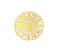MCAOAL Starsign - transferts de colophane avec Finition métallique, pour compléments de téléphone Portable, Entreprises artistiques Traditionnelles, moules à colophane pour Coque de téléphone