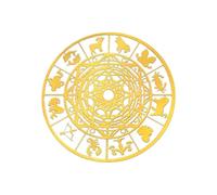 MCAOAL Starsign - transferts de colophane avec Finition métallique, pour compléments de téléphone Portable, Entreprises artistiques Traditionnelles, moules à colophane pour Coque de téléphone
