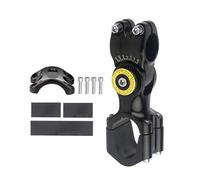 MCAOAL Support de guidon de vélo en alliage d'aluminium - Support de caméra réglable pour accessoires de vélo - Support monopode léger - Support de guidon