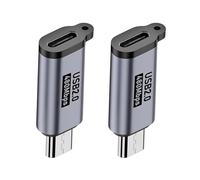 MCAOAL Tête d'adaptateur USB vers type C - Adaptateur en option pour assurer une transmission stable et une durabilité pour les amateurs de technologie - Transfert rapide des données de vitesse