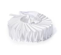 MCAOAL White Victorian-Style Adjustable Pet Neck Ruff Collar Medieval Costume Accessories for Dogs CATss Photo Shoots Adjustable Medieval Dog Collar