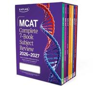 MCAT Complete 7-Book Subject Review 2026-2027, Set Includes Books, Onlin (Poche)