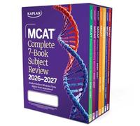 MCAT Complete 7-Book Subject Review 2026-2027, Set Includes Books, Online Prep, 3 Practice Tests