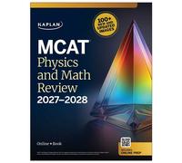 MCAT Physics and Math Review 2027-2028 - Kaplan Test Prep - Kaplan Test Prep - ebook (ePub) - Livre
