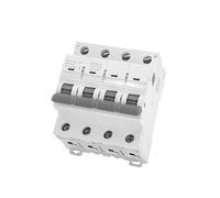 MCB DC 1000V MCB Circuit Breaker DC 6A 10A 16A 20A 25A 32A 40A 50A 63A 4Pole DC Solar Breaker Din Rail CZAOINCU(10A)