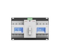 MCB Economic type 4P 3 Phase 63 ampers ATS Automatic Dual Power Changeover Switch AUOQKQUT