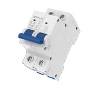 MCB Industriel Avec Voyant D'état Pour Tableaux De Distribution Électrique Protéger les équipements électriques(2P 1pcs 16A)