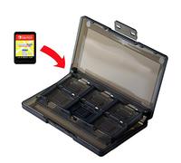 Mcbazel 12 in 1 Game Card Storage Protector Case Box for NS Switch Black