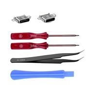 Mcbazel 2 Pièces Connecteurs de Prise de Charge pour Nintendo Switch 2, Remplacement du Connecteur de Port de Charge Type-C avec Outil d'Ouverture pour Console Nintendo Switch 2