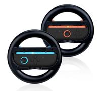 Mcbazel 2 Pièces Volants pour Joy-Con Nintendo Switch 2, Design Ergonomique Anti-Fatigue, Compatibles avec NS Switch 2, Noir
