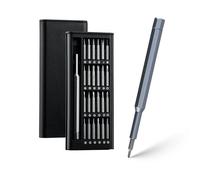 Mcbazel 24 in 1 Precision Screwdriver Set S2 Bits, Precision Mechanic Screwdriver Set Mini Tool, Watchmaker Tool Set Precision Repair Tool Set for Smartphone/PC/Laptop/PS4/PS5/Glasses/Watch