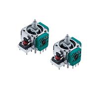 Mcbazel 2Pack 3D Joystick du Module Capteur Manette 3 Pin Analogique Stick Remplacement pour Manette Xbox One Elite 2 Uniquement