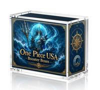Mcbazel 5mm Acryl-Schutzhülle für One Piece TCG Booster-Boxen